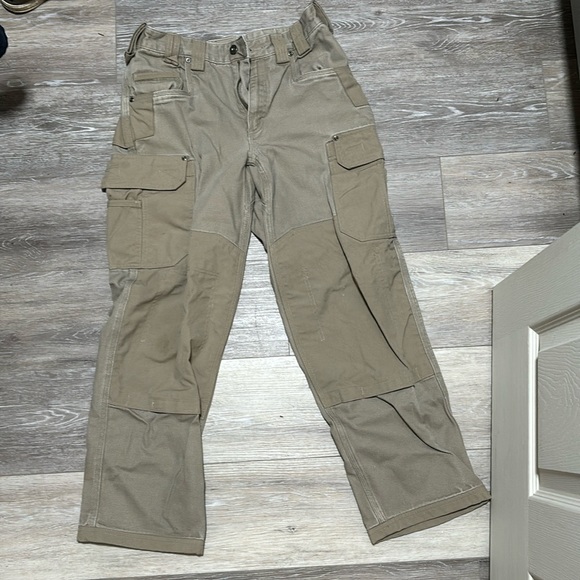 Duluth Trading Co Pants Mens Duluthflex Fire Hose Ultimate Relaxed Fit Cargo Pants Nwot